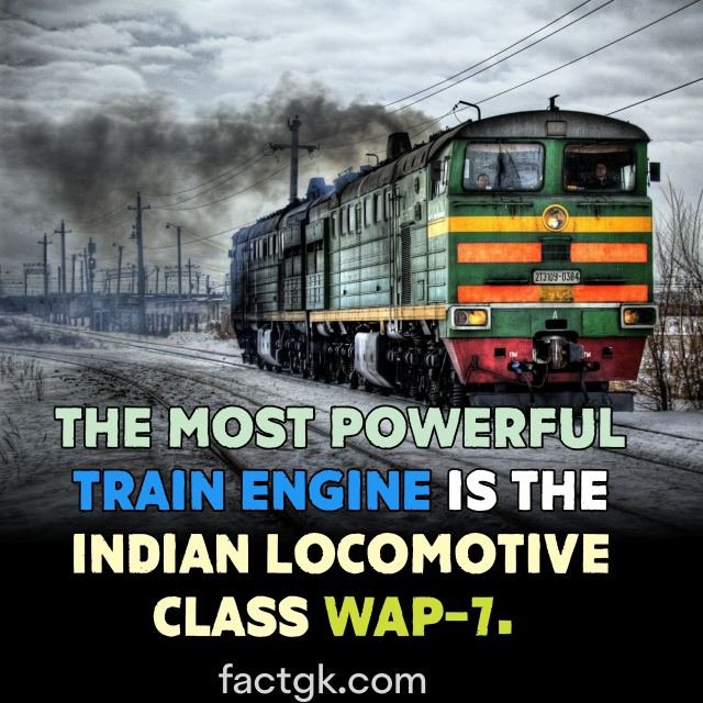 Most Powerful Locomotive (Train Engine)