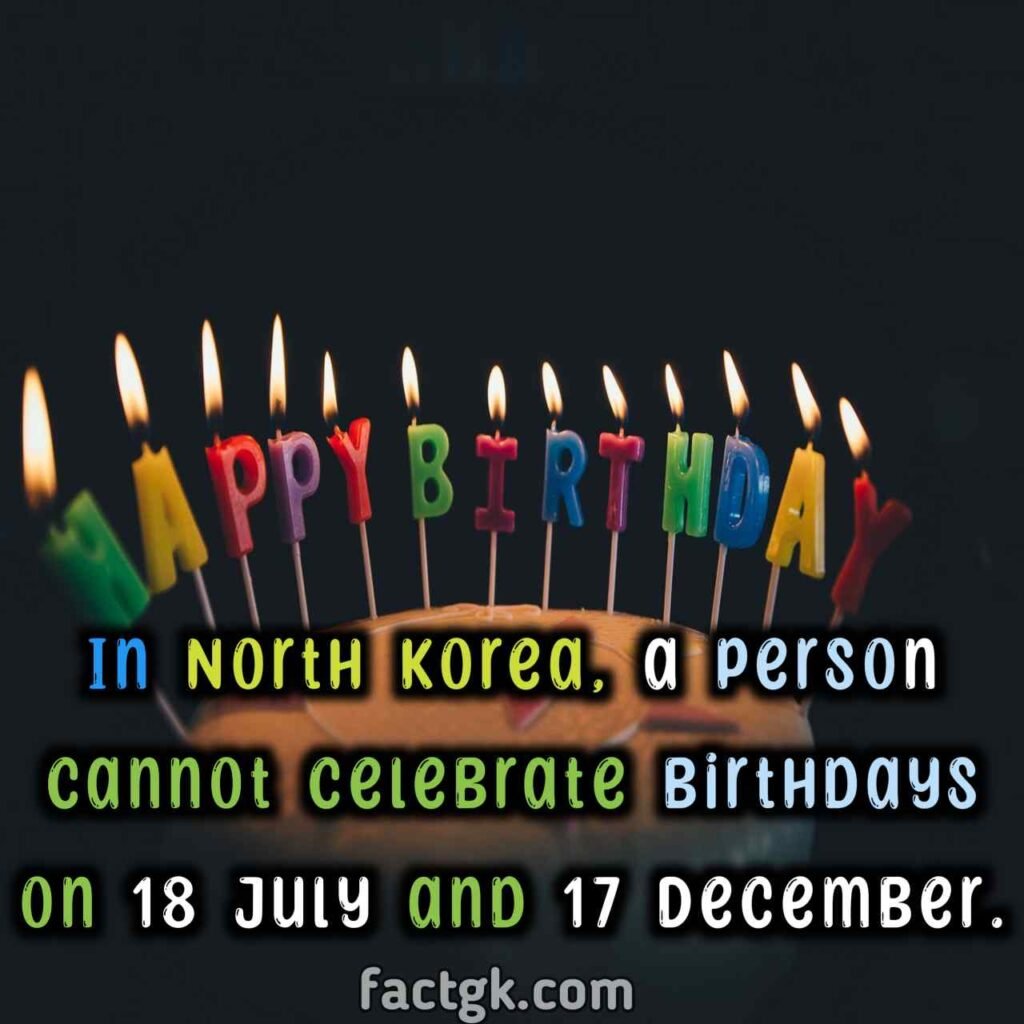 No one can celebrate birthday on 18th July and 17th December.