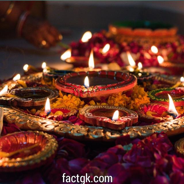 happy Diwali diya celebrate