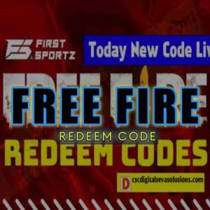 Free fire free redeem code